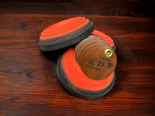 You Crushed them Straight  25 through 200 Leather Chips for Shooters that do well